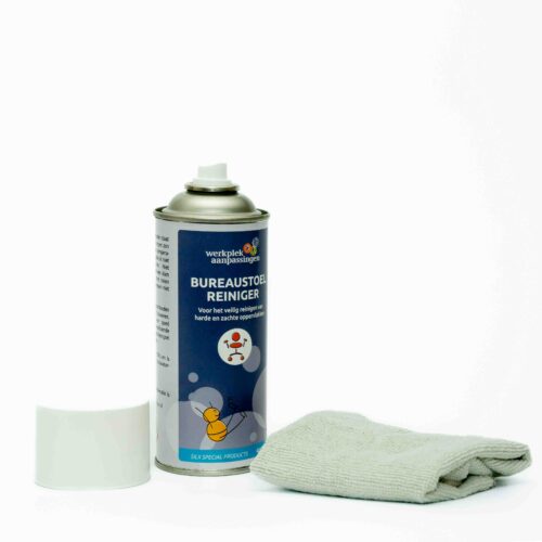 Silx Bureaustoelreiniger houdt alle onderdelen van de stoel schoon en fris.