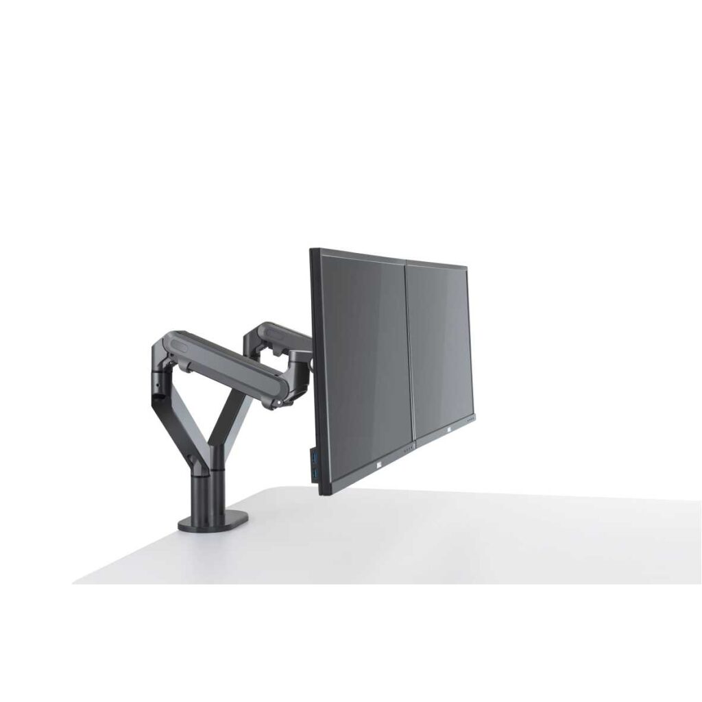ARES WING Wandmontage monitorarm voor 17-49 inch ultrabrede