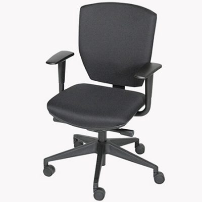 AllTec NEN1335 bureaustoel in zwart